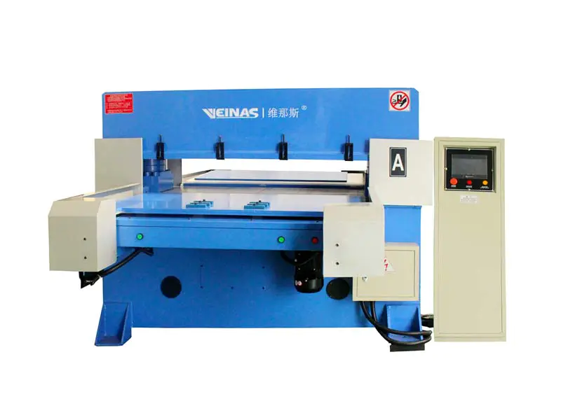 Veinas automatic hydraulic shear manufacturer for bag factory