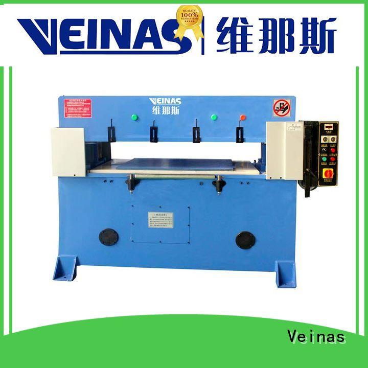 Veinas adjustable hydraulic cutting machine promotion for shoes factory