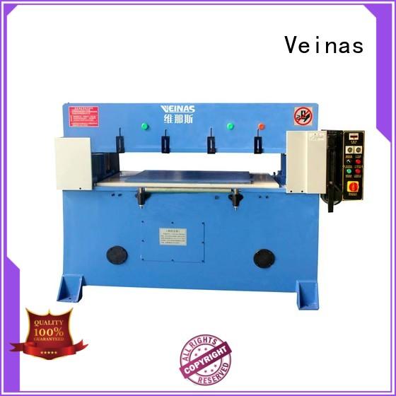 Veinas high efficiency hydraulic shearing machine simple operation for shoes factory