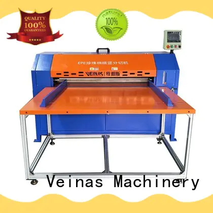 Veinas professional epe foam sheet cutting machine working video energy saving for cutting