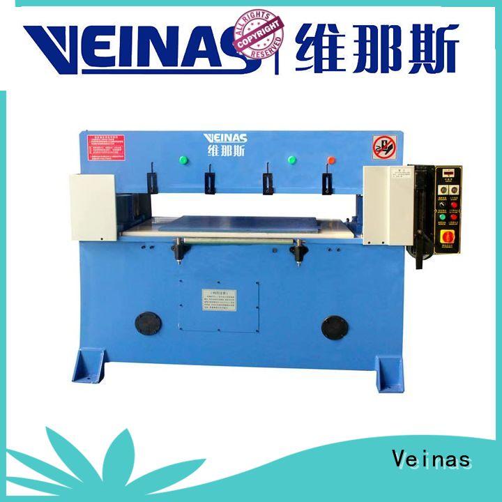 Veinas precision hydraulic shear energy saving for shoes factory