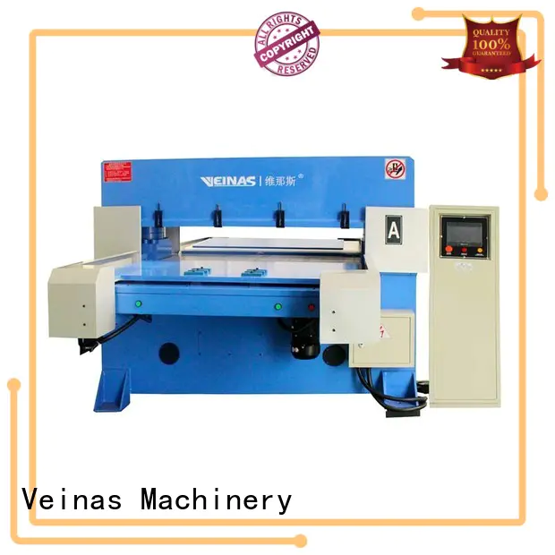 Veinas cutting hydraulic shearing machine simple operation for shoes factory