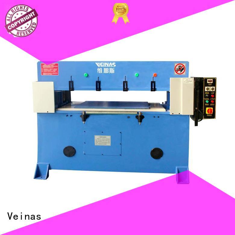 Veinas high efficiency hydraulic cutter simple operation for bag factory