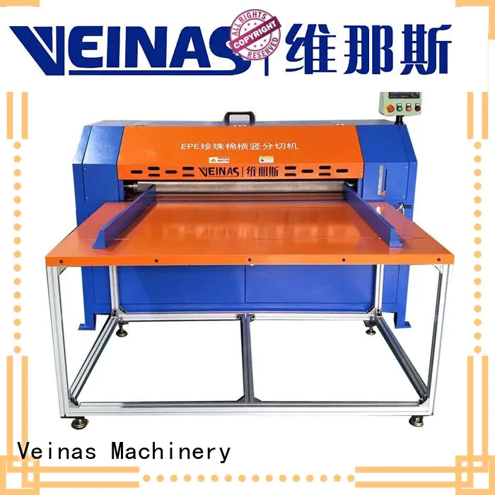Veinas durable foam cutting machine price length for factory