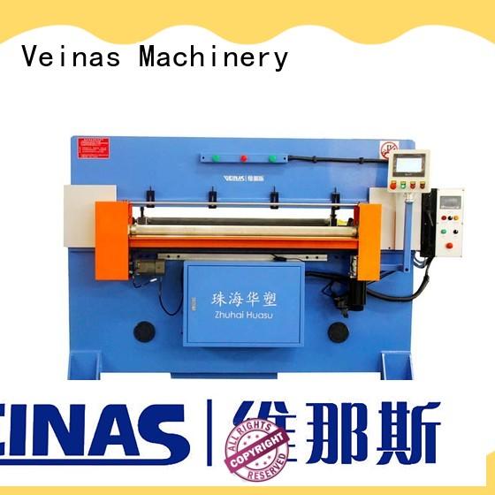 Veinas durable hydraulic shearing machine simple operation for bag factory