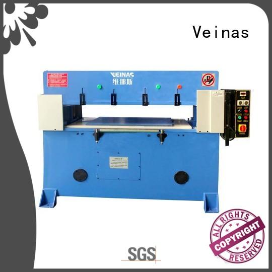 Veinas fully hydraulic cutting machine energy saving for shoes factory
