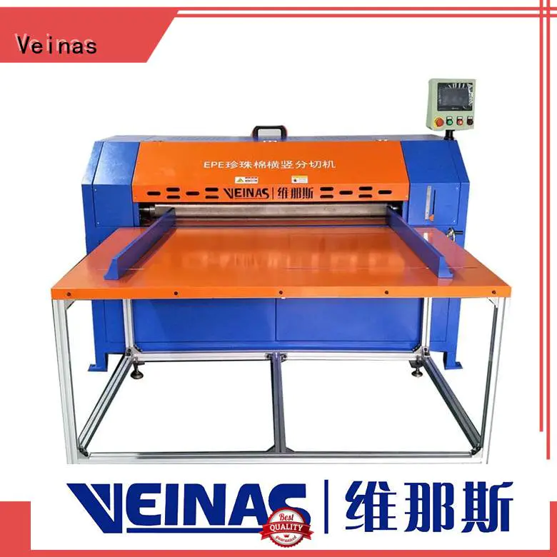 Veinas flexible epe foam cutter and presser energy saving for wrapper