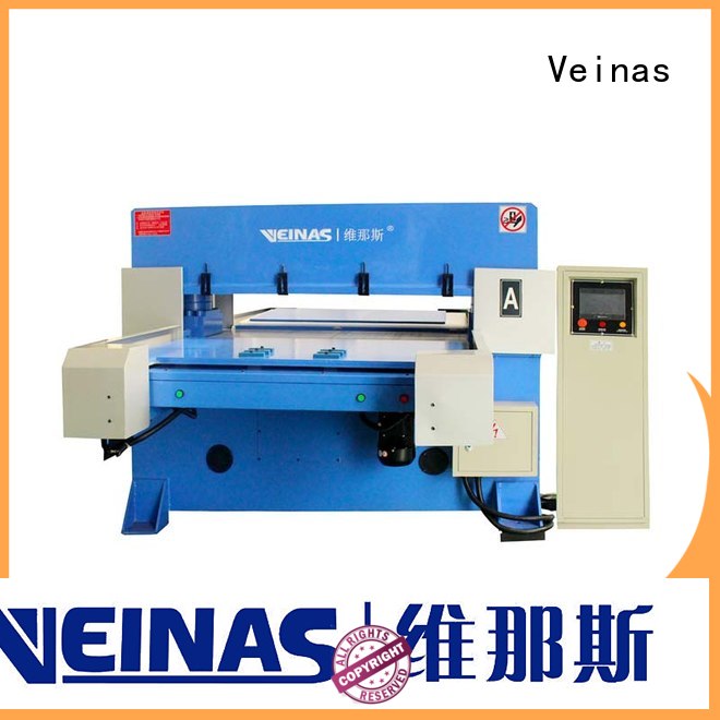 Veinas adjustable hydraulic die cutting machine energy saving for shoes factory