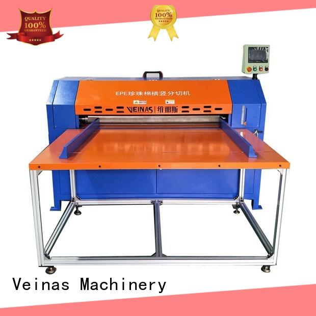 Veinas safe vertical foam cutting machine energy saving for factory