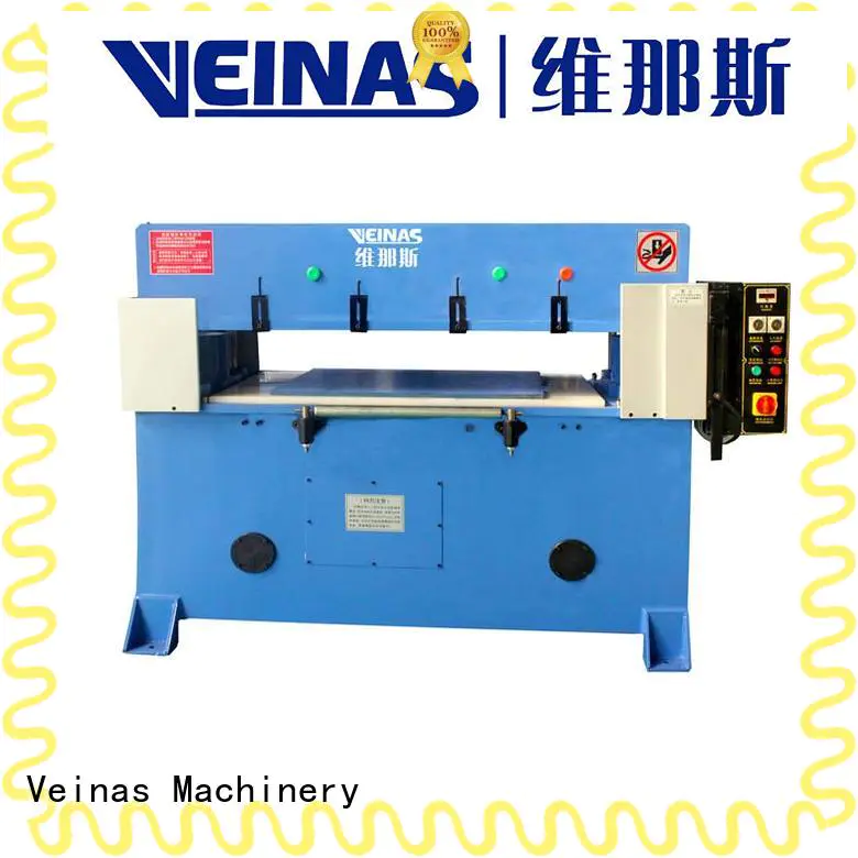 Veinas adjustable hydraulic cutting machine manufacturer for workshop