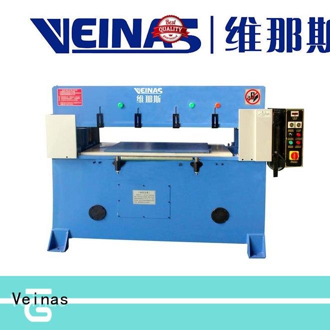 Veinas high efficiency hydraulic cutter manufacturer for shoes factory