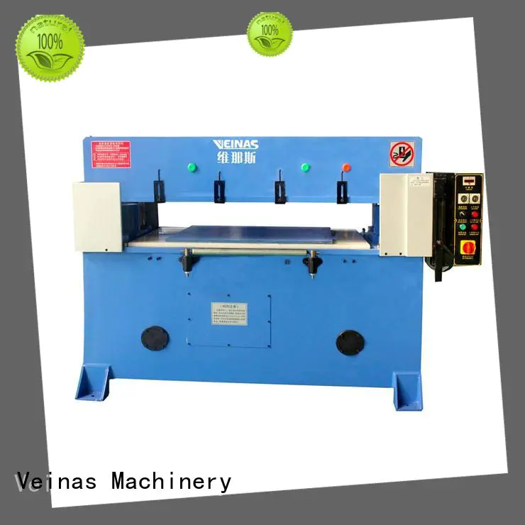 Veinas adjustable hydraulic angle cutting machine promotion for bag factory