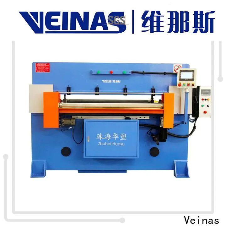 Veinas doubleside hydraulic cutting machine energy saving for shoes factory