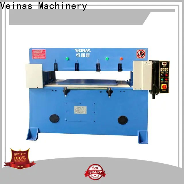 Veinas high efficiency hydraulic die cutting machine manufacturer for bag factory