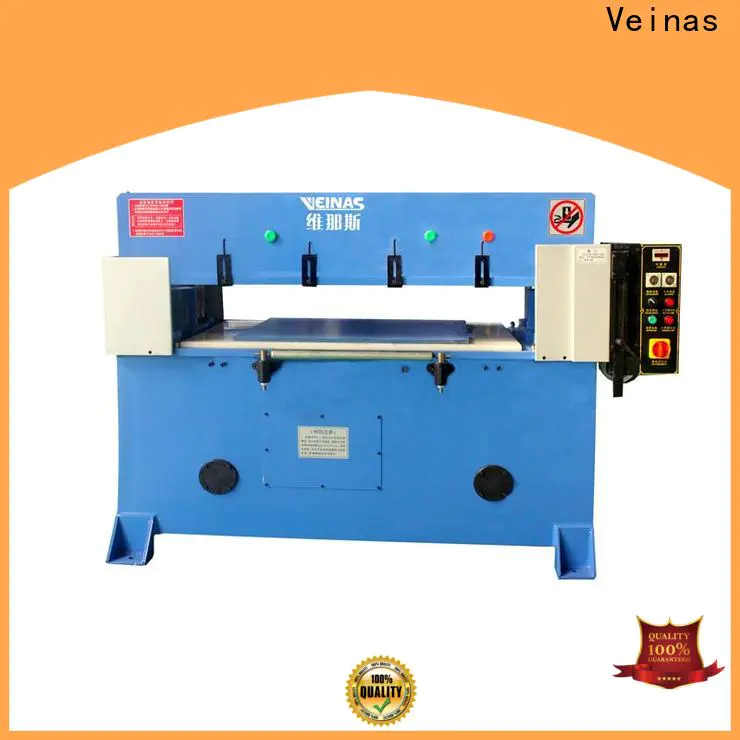 Veinas durable hydraulic shear cutter simple operation for shoes factory