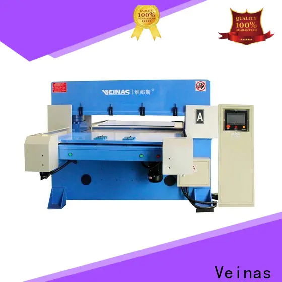 Veinas automatic hydraulic shear manufacturer for bag factory