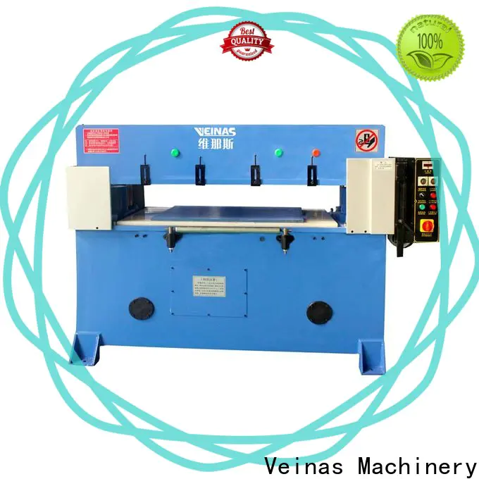 Veinas doubleside hydraulic shear manufacturer for bag factory