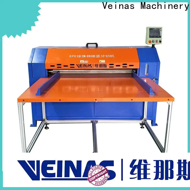 Veinas breadth vertical foam cutting machine supplier for cutting