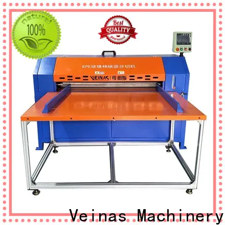 Veinas slitting epe cutting machine high speed for workshop