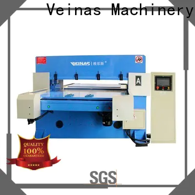 Veinas hydraulic hydraulic die cutting machine promotion for bag factory