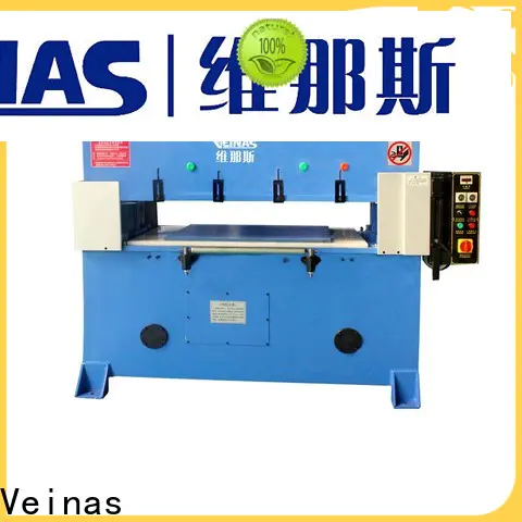 Veinas adjustable hydraulic cutter simple operation for bag factory