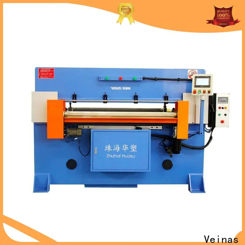 Veinas cutting hydraulic shearing machine simple operation for bag factory