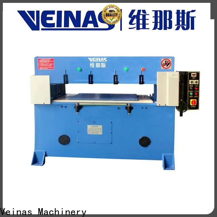 Veinas durable hydraulic shear cutter energy saving for shoes factory