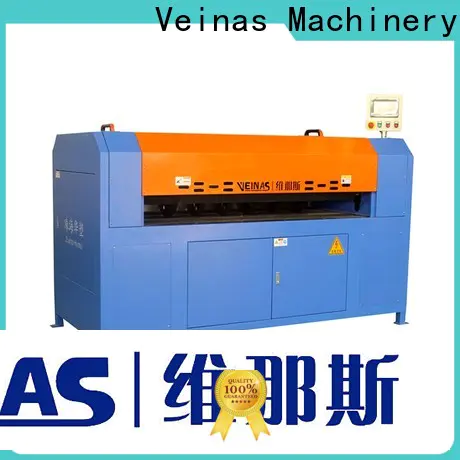 Veinas automaticknifeadjusting epe foam sheet cutting machine working video for sale for workshop