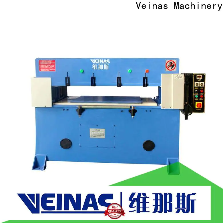 Veinas flexible hydraulic die cutting machine simple operation for workshop