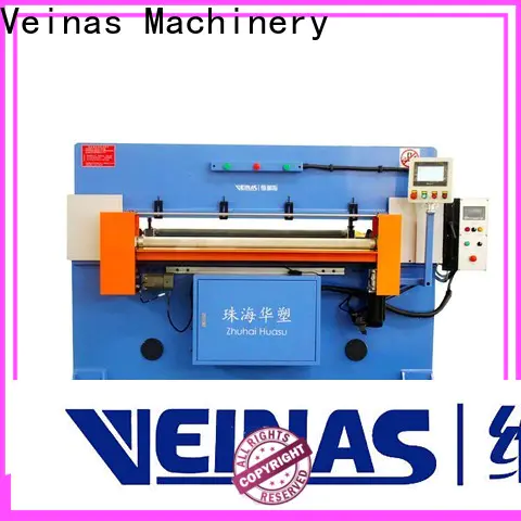 Veinas feeding hydraulic sheet cutting machine simple operation for shoes factory