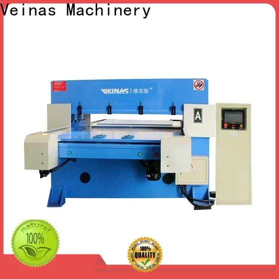 Veinas high efficiency hydraulic shear manufacturer for shoes factory