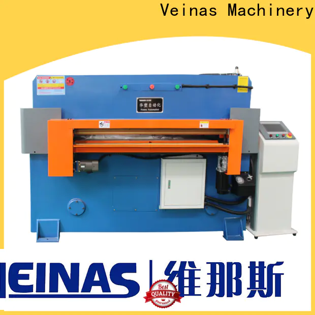 Veinas adjustable hydraulic die cutting machine simple operation for bag factory