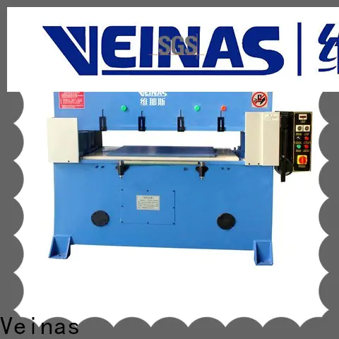 Veinas high efficiency hydraulic die cutting machine manufacturer for workshop