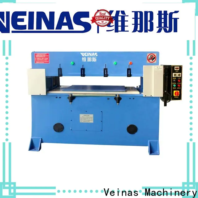 Veinas durable hydraulic die cutting machine simple operation for shoes factory