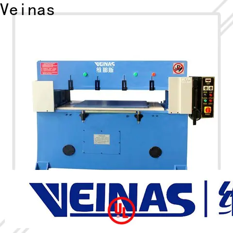 Veinas cutting hydraulic sheet cutting machine manufacturer for bag factory