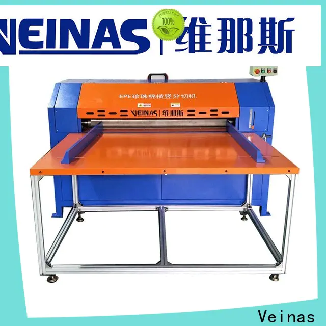 Veinas epe foam sheet cutting machine slitting supplier for factory