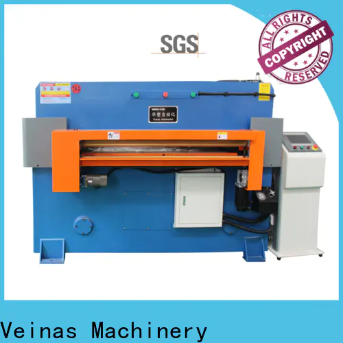 Veinas roller hydraulic sheet cutting machine supplier for bag factory