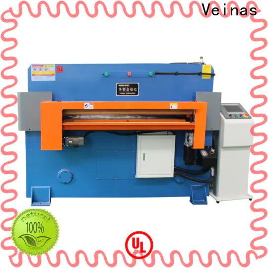 Veinas doubleside hydraulic sheet cutting machine factory for workshop