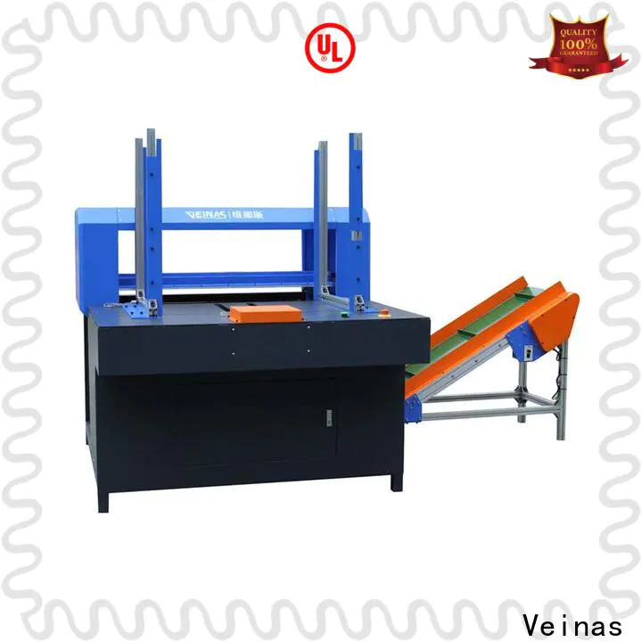 Veinas station hydraulic shear cutter in bulk for shoes factory