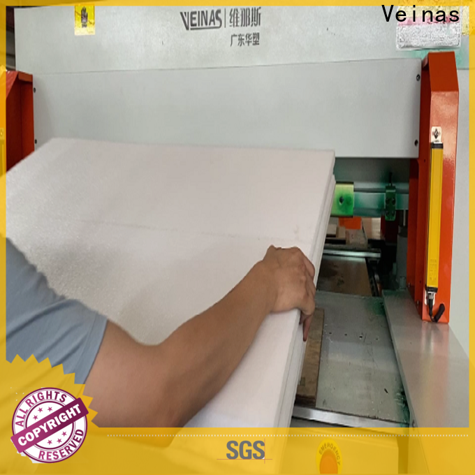 Veinas custom epe foam extrusion machine company for cutting