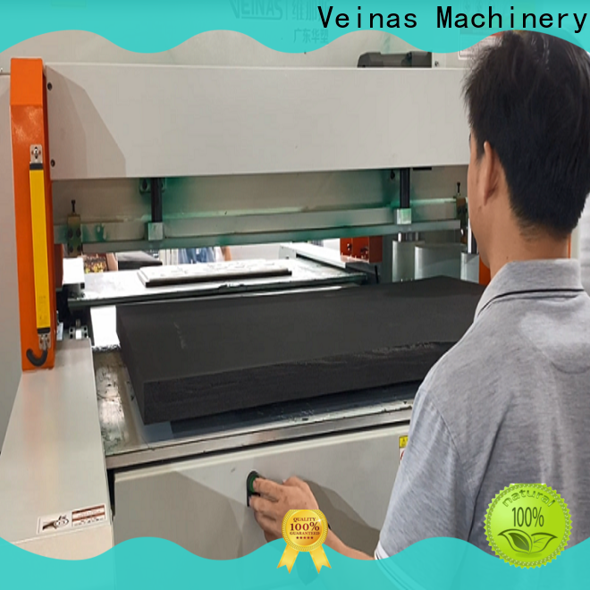 Veinas side punching machine company for foam