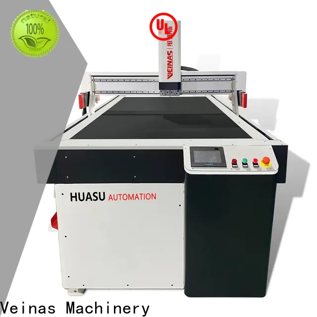 Veinas fabric cutting table with groove for business for wrapper