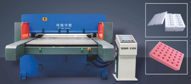 Veinas precision EPE foam punching machine manufacturers for packing plant-1